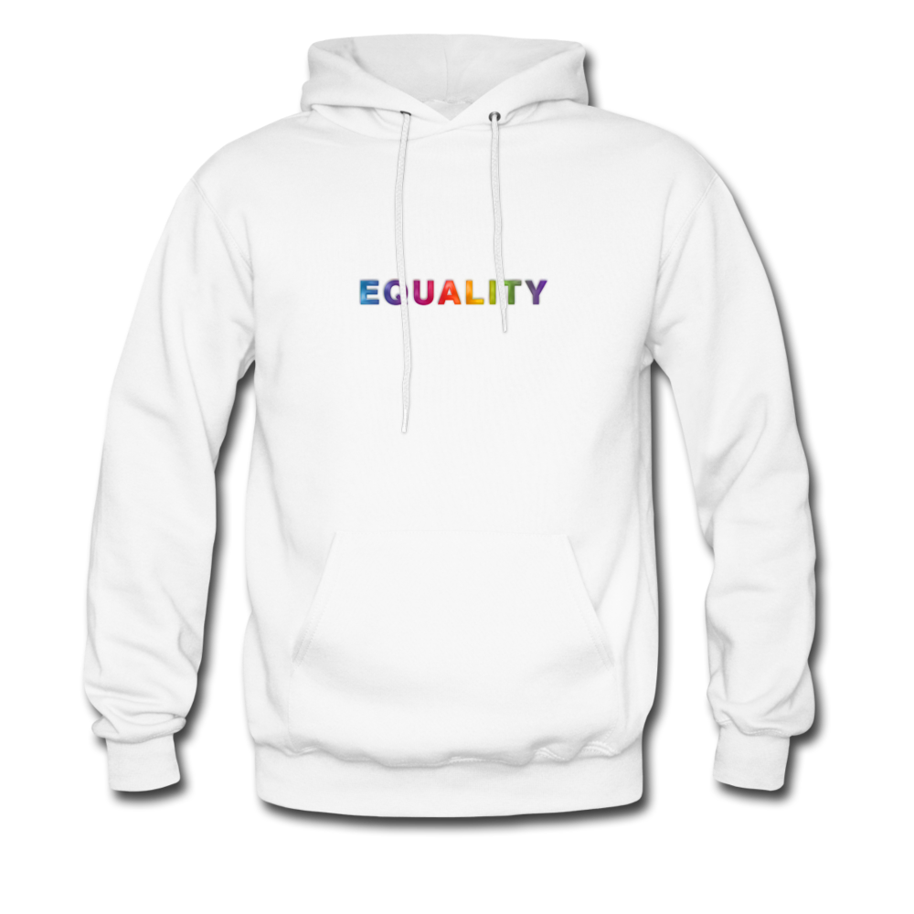 Men's Equality Hoodie - white