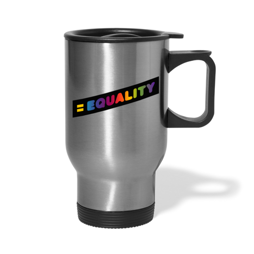 Equality Hot/Cold Travel Mug - silver