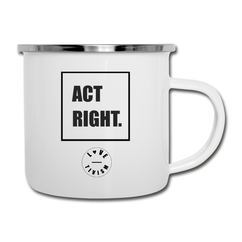 Act Right Mug - white